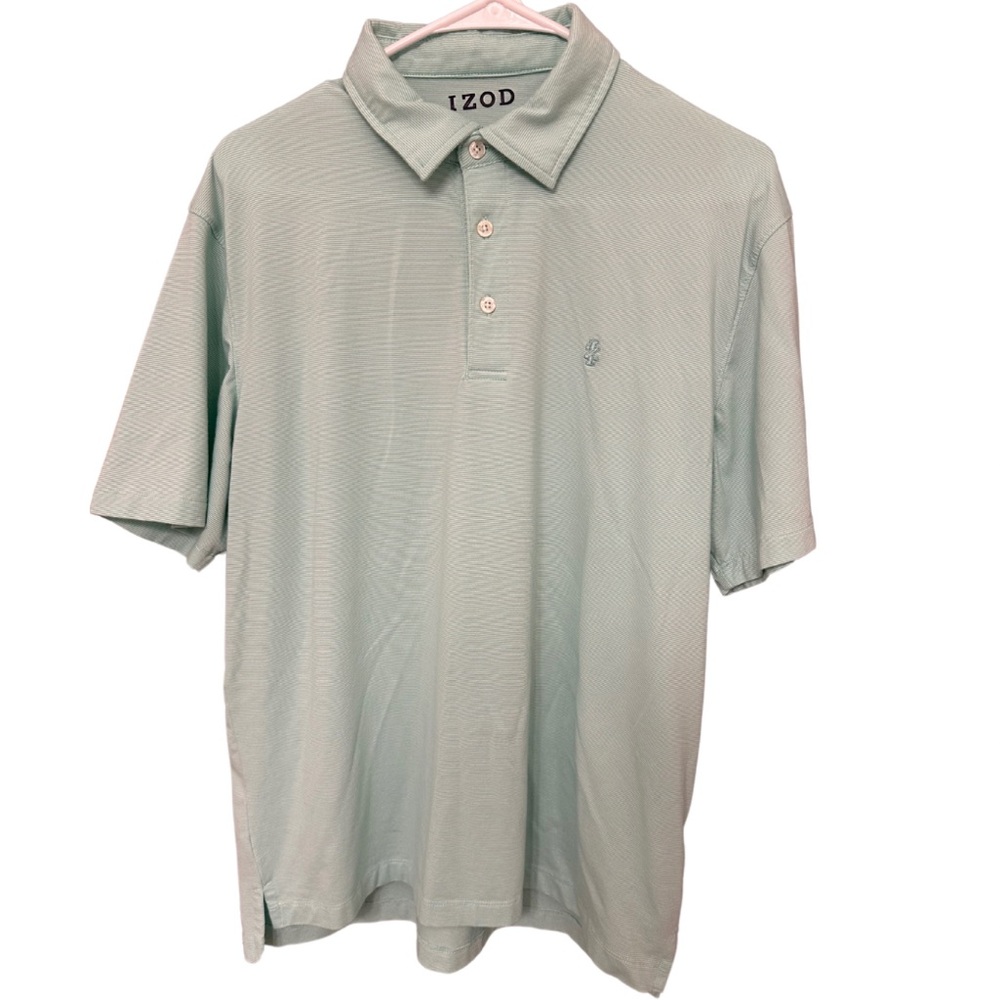 Men’s IZOD Golf Polo Shirt - Short Sleeve, Size Large